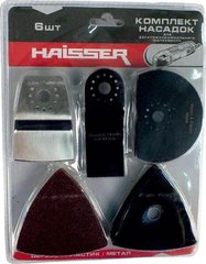 Комплект насадок Haisser HS 107001 для реноватора, отрезные, шлифовальные