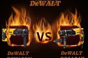 Ktoré je lepšie zvoliť akumulátorové rotačné kladivo DeWaLT DCH133N alebo elektrické DeWALT D25134K?