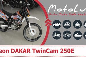 Motocykel Geon Dakar TwinCam 250 E