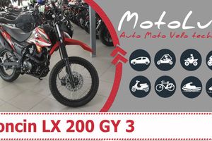 Motorkerékpár Loncin LX 200 GY 3