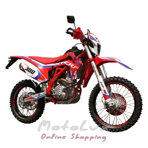 Motocykel Exdrive CRF 300, 26 hp, červený