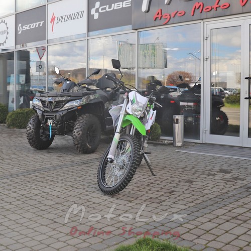 Motorcycle Skybike CRDX 200 21/18, green