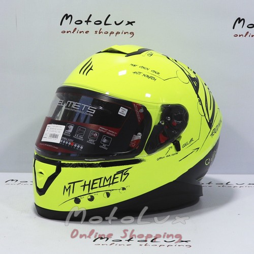 Helmet MT Thunder 3 SV Board yellow
