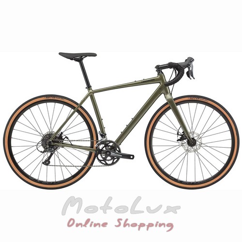 Cestný bicykel Cannondale Topstone Sora, kolesá 28, rám S, 2020, green