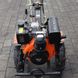 Diesel Walk-Behind Tractor Forte 1050, 6 HP, 10" Wheels, Orange