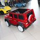 Children jeep Bambi M 3567EBLRS 3, EVA wheels, red