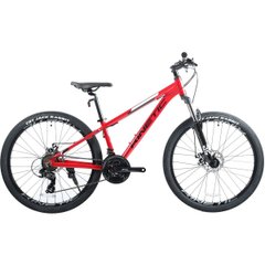 Подростковый велосипед Kinetic Profi, колесо 26, рама 15, красный металлик