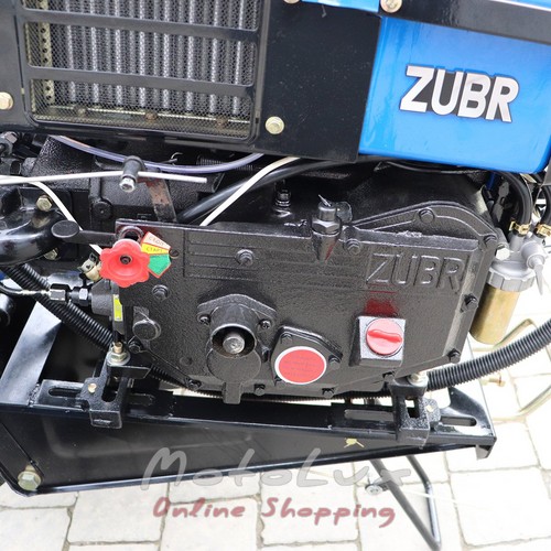 Egytengelyes diesel őnidítós kistraktor Zubr JR Q78е Plus, 8 LE