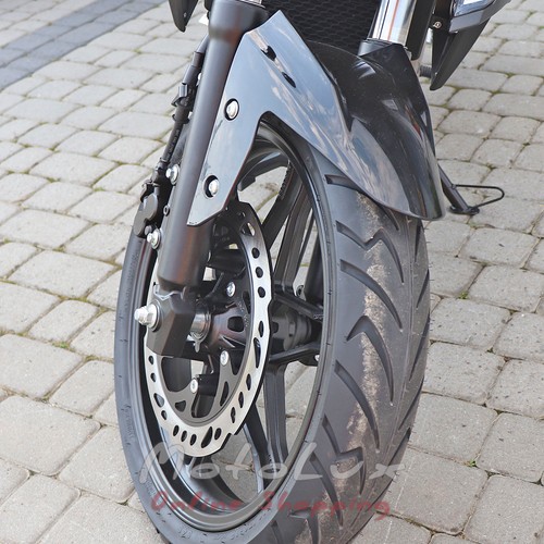 Motocykel Voge 300R, Loncin LX300-6 CR6, čierna so sivou, 2023