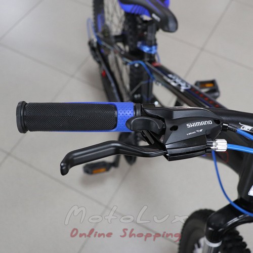 Підлітковий велосипед Benetti Legacy DD, колесо 24, рама 12, 2019, black n blue
