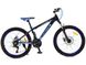 Teenage bike Benetti Legacy DD, колесо 24, frame 12, 2019, black n blue