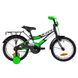 Дитячий велосипед Formula Race з багажником, колесо 16, рама 9, 2019, black n green