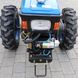 Diesel Walk-Behind Tractor Zubr JR Q78е Plus, Electric Starter, 8 HP
