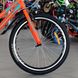 Підлітковий велосипед Discovery Flint, колесо 24, рама 14, 2020, orange n turquoise n grey