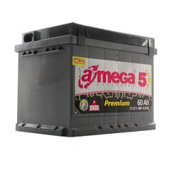 Акумулятор A-Mega 5 Premium, 12V 60Ah, кислотний