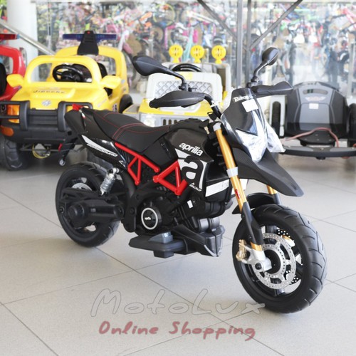 Дитячий мотоцикл Aprilia M 4252EL-2, black