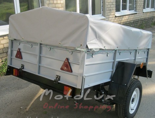 Car trailer Standart 1300х2000х400 mm, spring Volga