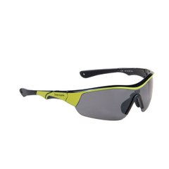 Glasses Green Cycle GC-GL9013 with three interchangeable lenses, case, black-yellow