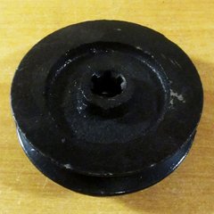 Drive pulley to the KR motoblock slot