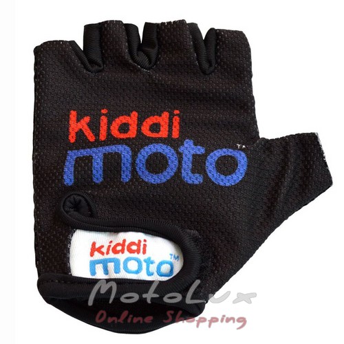 Children's gloves Kiddimoto, size S, black