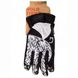 Gloves Green Cycle NC-2409-2014 Winter with closed fingers, size L, black n white