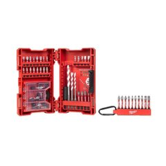 Shockwave Milwaukee Multi-Material Carabiner Bit and Drill Bit Set, 54 Pieces