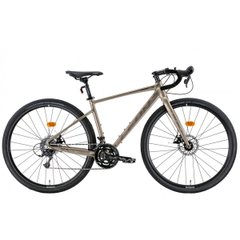Горный велосипед AL 28 Leon GR-90 DD, рама L, beige with gray, 2022