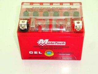 Battery Mototech YTX4L-BS, 12V 4Ah, gel