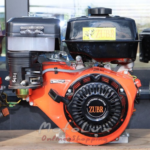 Двигатель Зубр 177F бензиновый, 9.0 л.с., вал 25 мм., шлиц