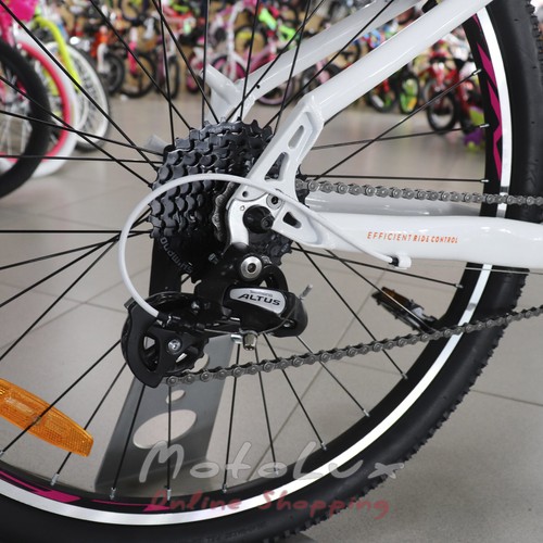 Mountain bike Leon HT-LADY, wheel 26, frame 15, 2020, white n pink