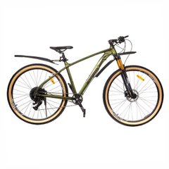 Spark Air Shine mountain bike, 29 kerék, 19 váz, fekete zölddel