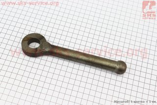 Connecting rod of hydraulic lift piston