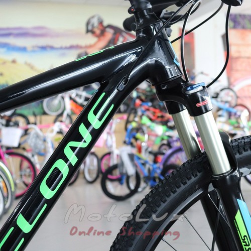 Horský bicykel Cyclone SLX, kolesá 29, rám 17, 2020, black