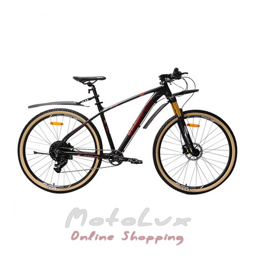 Гірський велосипед Spark Air Shine, колесо 29, рама 19, чорний з червоним