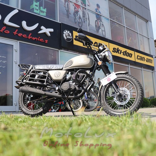 Geon Unit S200 motorcycle, beige, 2023