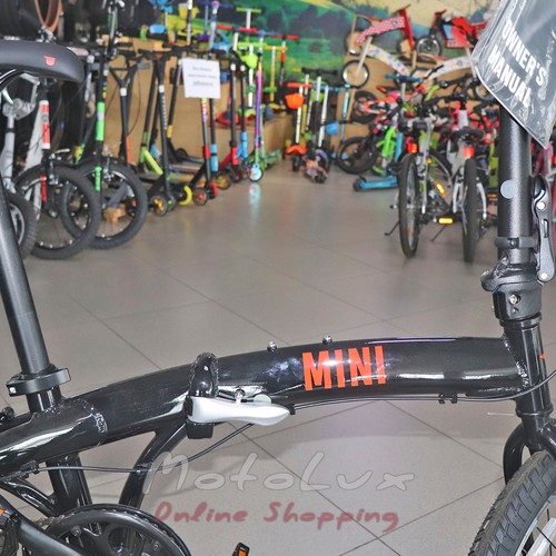 Велосипед 20 Pride Mini 3, рама 20, 2021, чорний