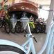 Országúti kerékpár Neuzer California, kerekek 26, 17-es váz, Shimano Nexus, türkiz