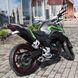 Мотоцикл спортбайк Loncin LX250 15 CR4, чорний із зеленим