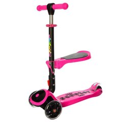 Scooter iTrike Maxi 3in1 JR3-074-BP,  raspberry