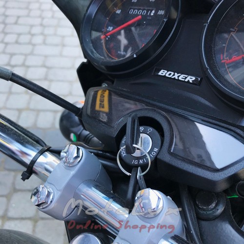 Motorcycle Bajaj Boxer BM125X 5 gears