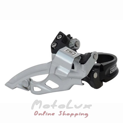 Front derailleur Shimano FD-M615 deore bottom clamp, universal rod, adapter 31.8mm, 38 / 44T, black