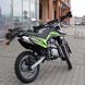 Motocykel Sparta Cross 200, zelená a čierna