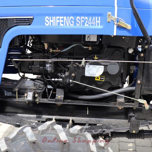 Malotraktor Shifeng SF 244H, 24 HP, 4x4, posilňovač riadenia