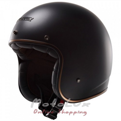 Helmet LS2 OF583 Bobber black matt