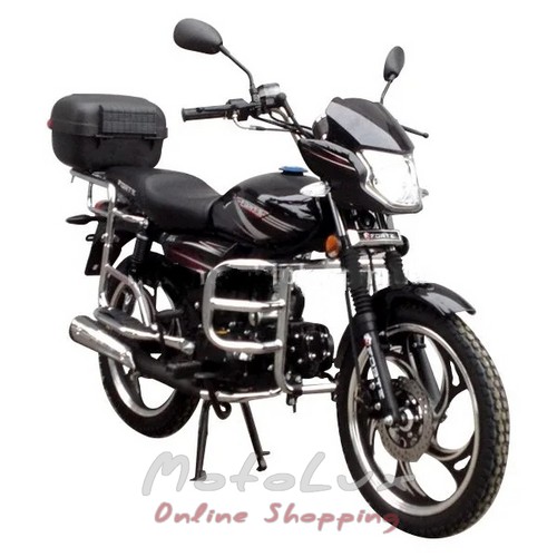 Мотоцикл Forte Alfa  NEW FT125 RX, чорно-сірий