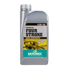 Масло моторное Motorex 4-Stroke 4T, 15W50, 1 л