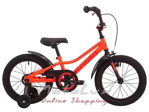 Дитячий велосипед Pride Flash, колесо 16, 2019, orange