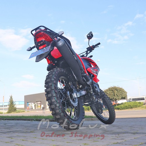 Мотоцикл Forte Cross 250, червоний