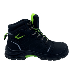 GTM SM-095 Working Boots with Metal Sock and Luminescent Strip, 40