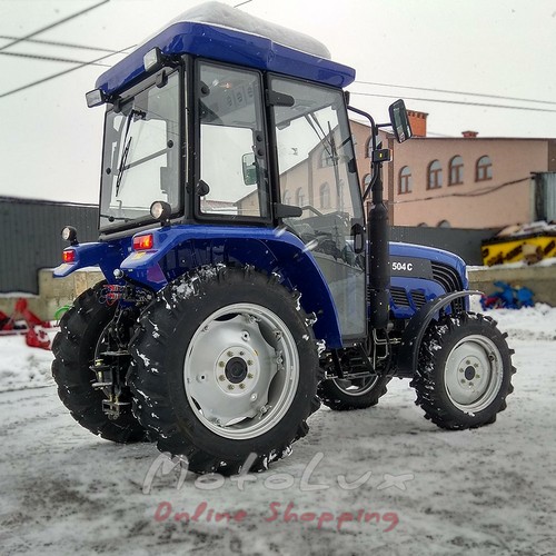 Tractor Foton Lovol 504 C, 50 HP, 4 Cyl., 4x4, Gearbox 8x8
